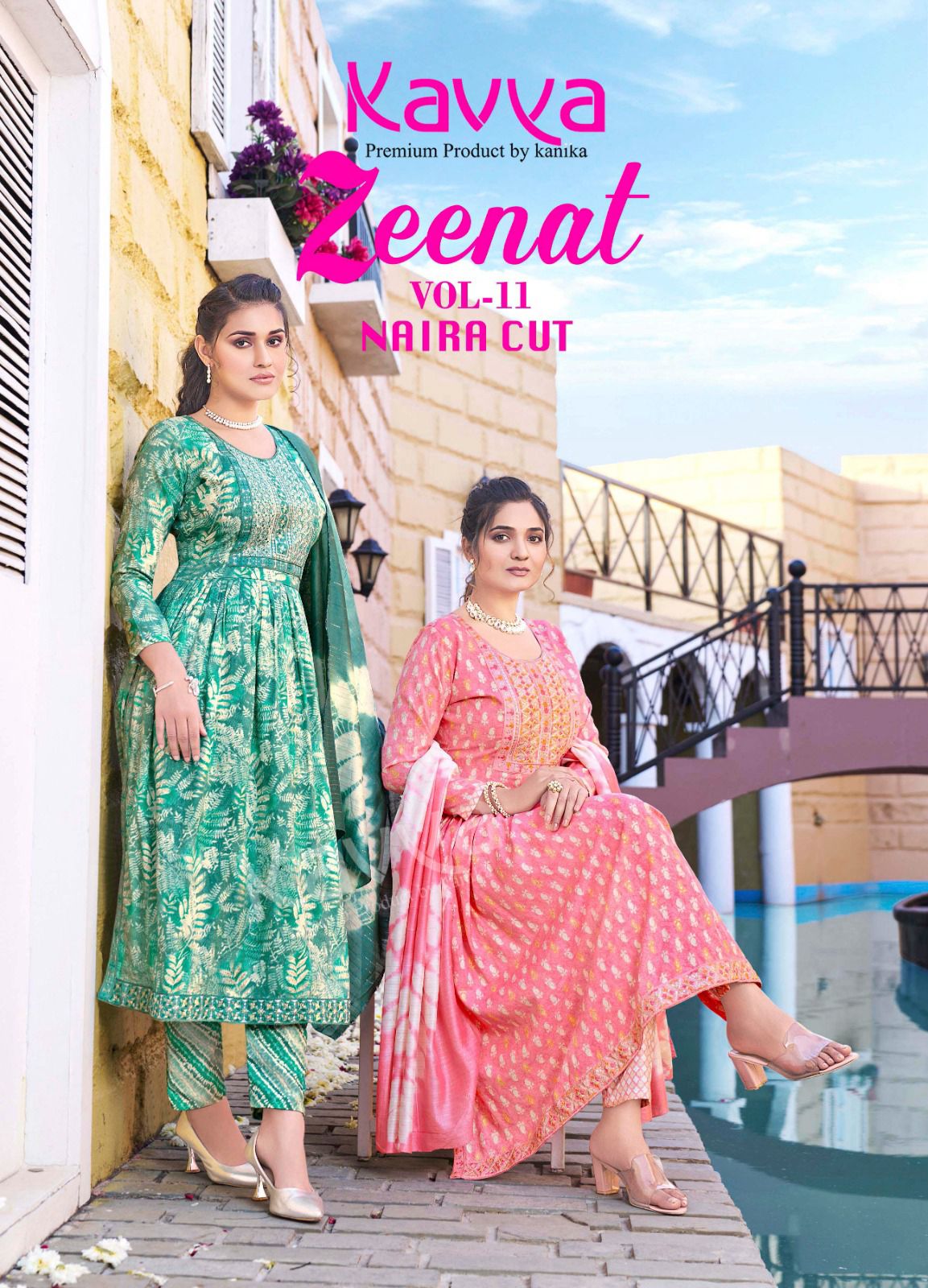 KAVYA KURTI ZEENAT VOL 11